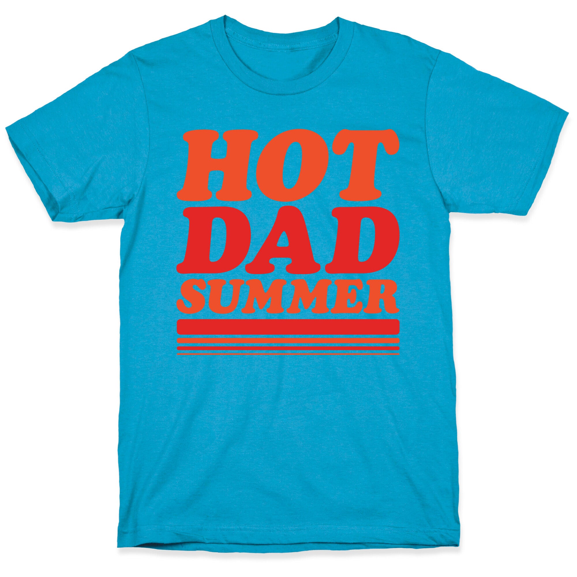 Hot Dad Summer Parody Unisex Triblend Tee